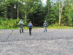 Dan Dorrough; Ruth Bennett McDougal Dorrough; Judy Geisler; IAT; Line Lake Trailhead, WI